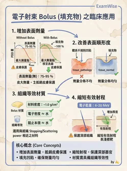放射 - 電子射束臨床技術與應用 - AI 圖文解析預覽