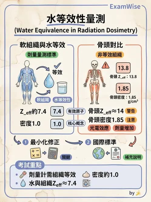 放射 - 放射治療劑量儀器與特殊設備品保 - AI 圖文解析預覽
