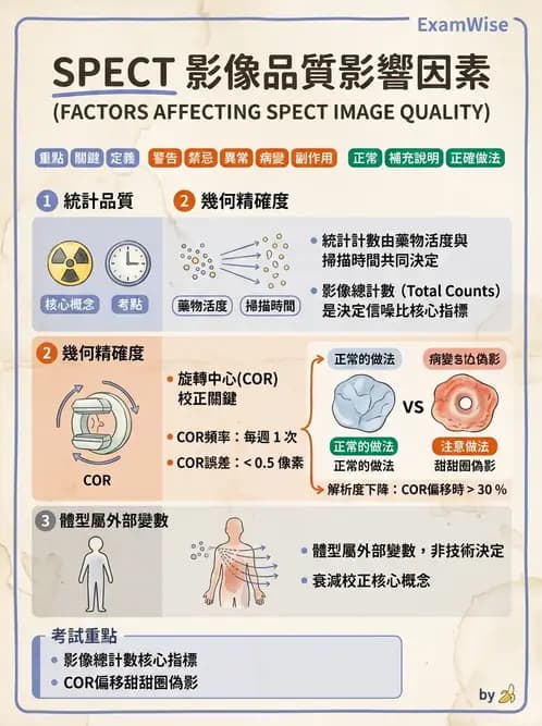 放射 - SPECT造影儀與品管 - AI 圖文解析預覽