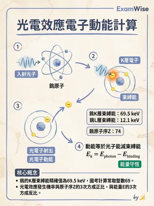 放射 - 光子作用機制 - AI 圖文解析預覽