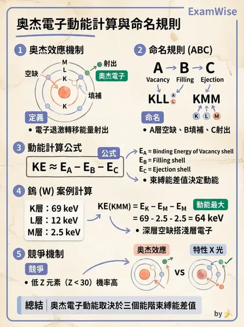 放射 - 光子作用機制 - AI 圖文解析預覽