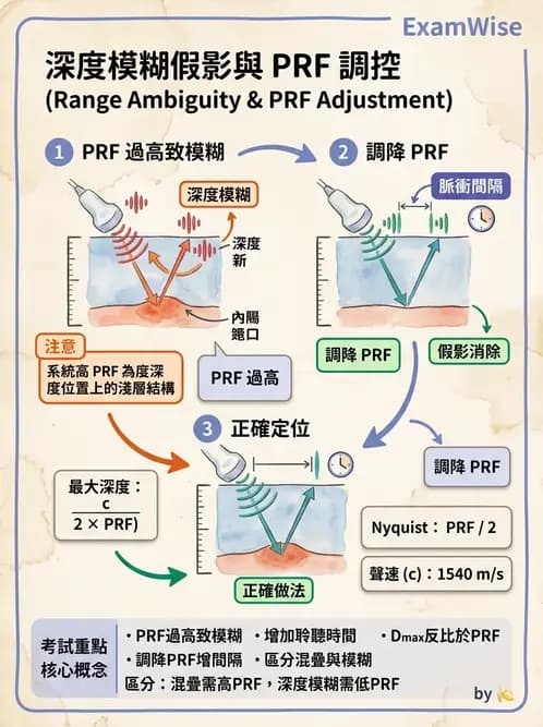 放射 - 超音波成像與都卜勒 - AI 圖文解析預覽