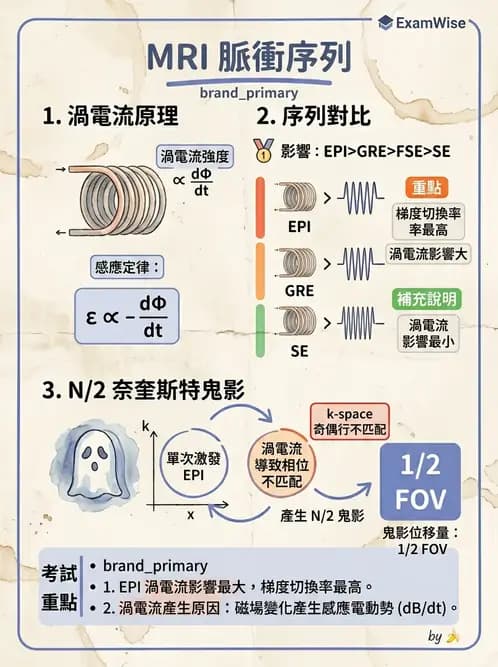 放射 - 梯度線圈與空間編碼 - AI 圖文解析預覽