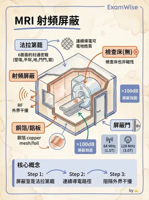 放射 - 磁場與射頻屏蔽 - AI 圖文解析預覽