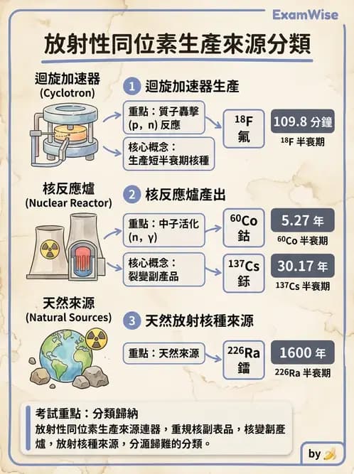 放射 - PET核種與儀器偵測原理 - AI 圖文解析預覽
