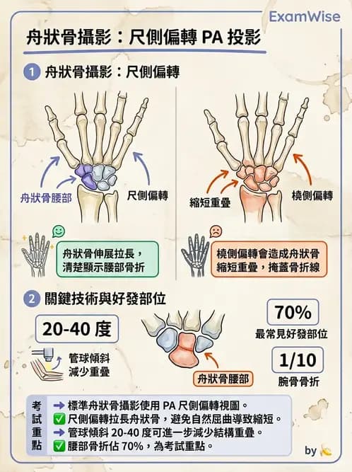 放射 - 軀幹四肢攝影技術 - AI 圖文解析預覽