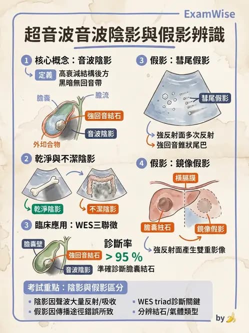 放射 - 超音波物理與技術 - AI 圖文解析預覽