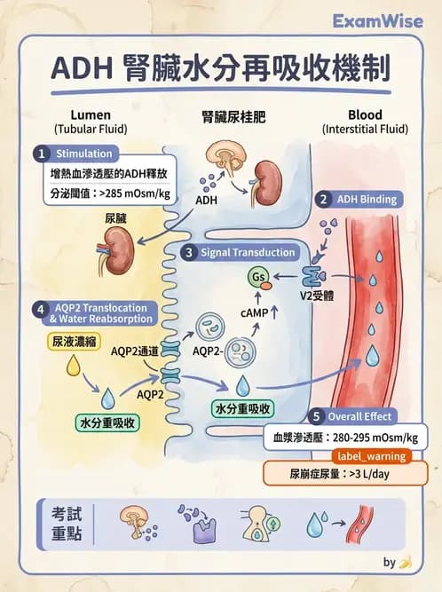 放射 - 腎臟生理 - AI 圖文解析預覽