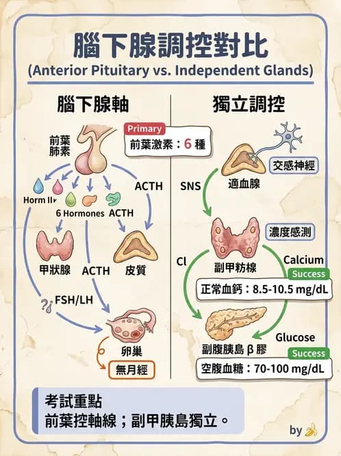 放射 - 內分泌生理 - AI 圖文解析預覽