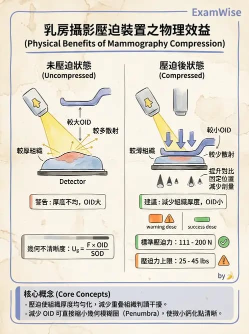放射 - 影像接受器與乳房攝影 - AI 圖文解析預覽