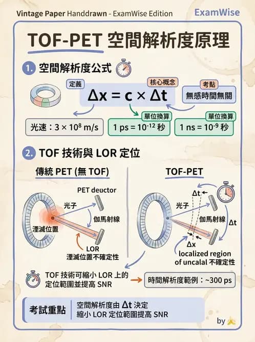 放射 - 核子醫學物理 - AI 圖文解析預覽