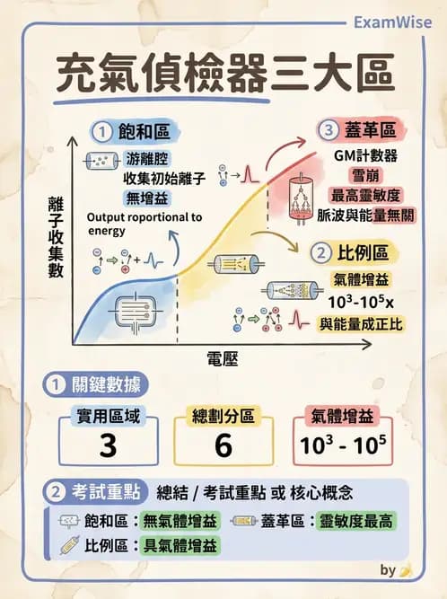 放射 - 充氣式偵檢器 - AI 圖文解析預覽