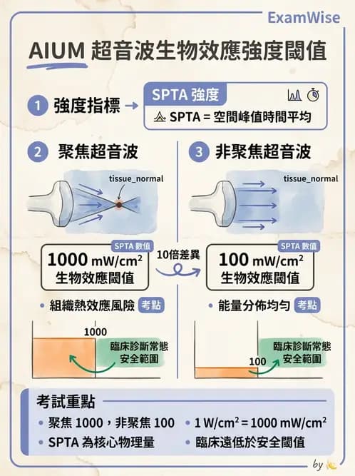 放射 - 超音波物理與系統原理 - AI 圖文解析預覽