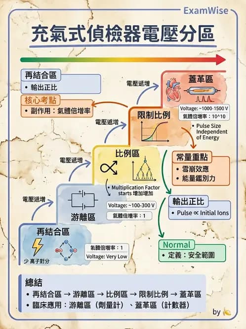 放射 - 非閃爍偵測器 - AI 圖文解析預覽