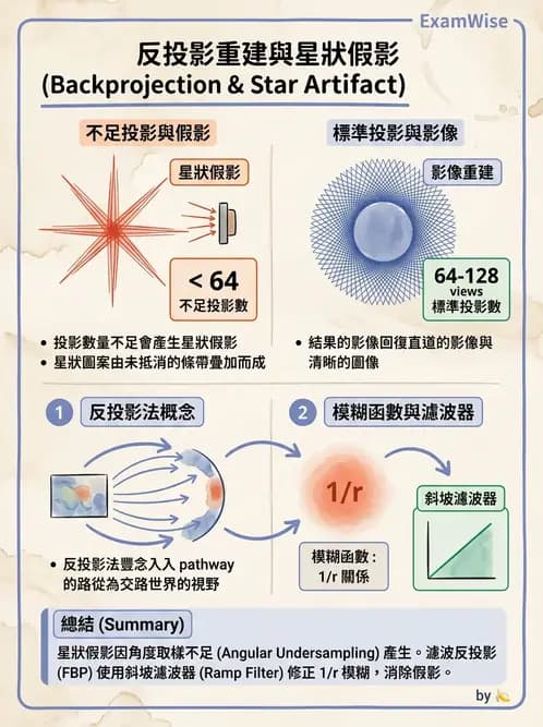 放射 - SPECT影像重建與濾波 - AI 圖文解析預覽