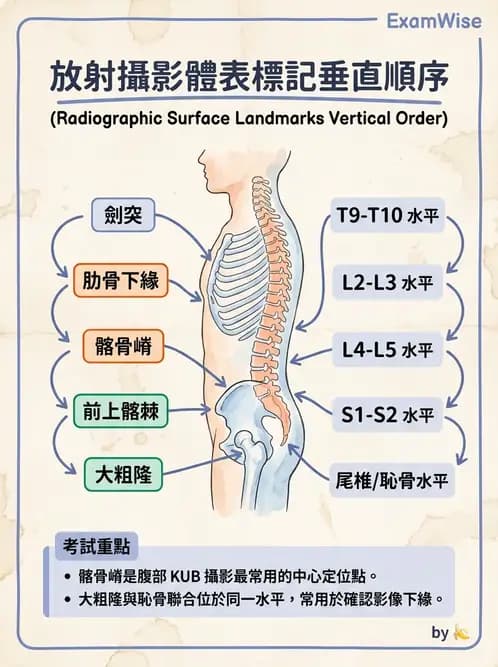 放射 - 軀幹四肢攝影技術 - AI 圖文解析預覽