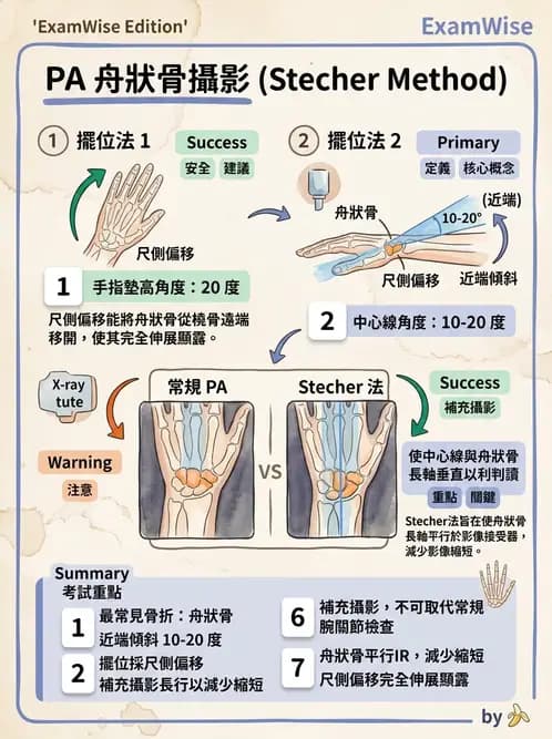 放射 - 軀幹四肢攝影技術 - AI 圖文解析預覽