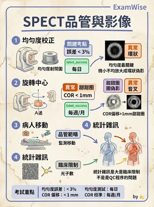 放射 - SPECT造影儀與品管 - AI 圖文解析預覽