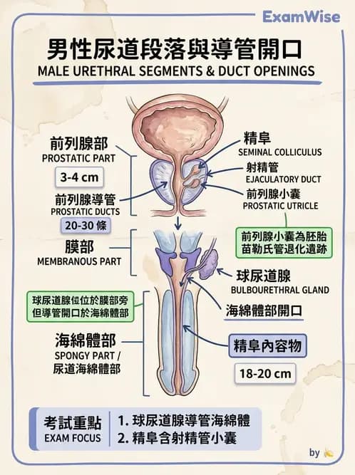 護理師 - 泌尿生殖系統 - AI 圖文解析預覽