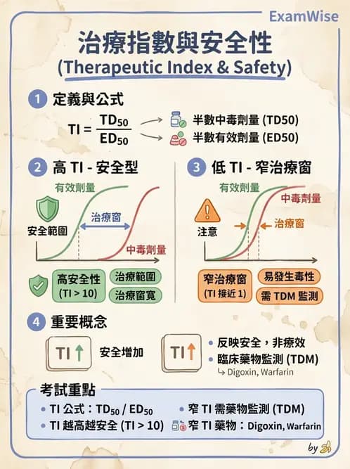 護理師 - 藥理學的一般概念 - AI 圖文解析預覽