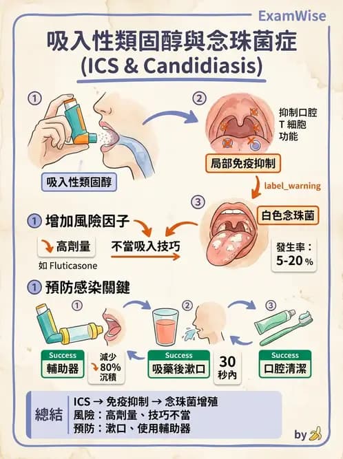 護理師 - 呼吸道及胃腸道作用藥物 - AI 圖文解析預覽