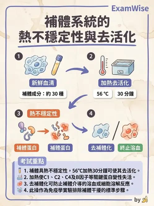 護理師 - 免疫系統組成、抗原-抗體、補體、先天性免疫 - AI 圖文解析預覽