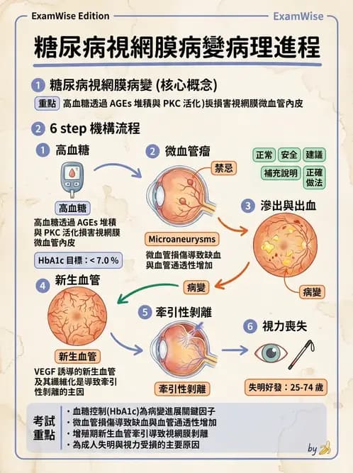 護理師 - 眼科疾病 - AI 圖文解析預覽