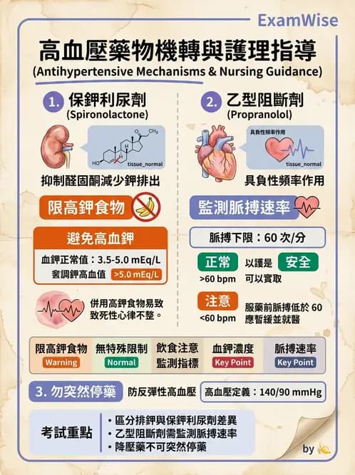 護理師 - 高血壓與周邊血管疾病 - AI 圖文解析預覽