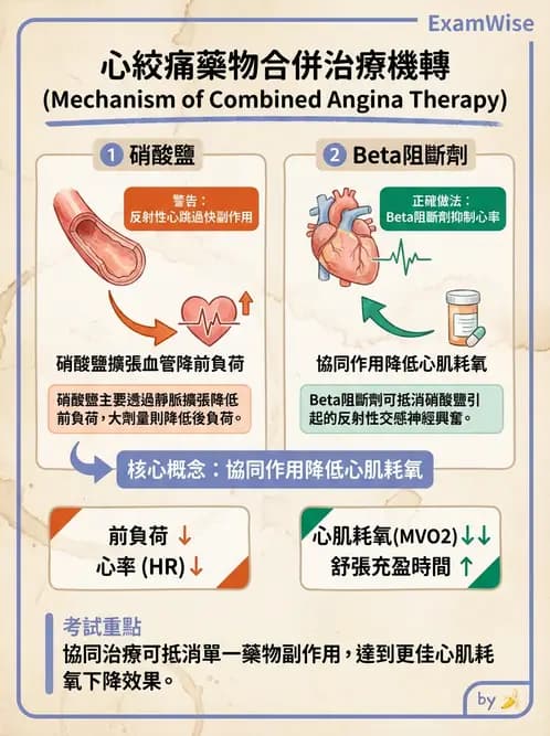 護理師 - 心臟藥物與抗血栓劑 - AI 圖文解析預覽