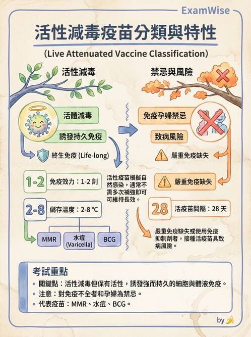 護理師 - 後天性免疫、免疫調節 - AI 圖文解析預覽