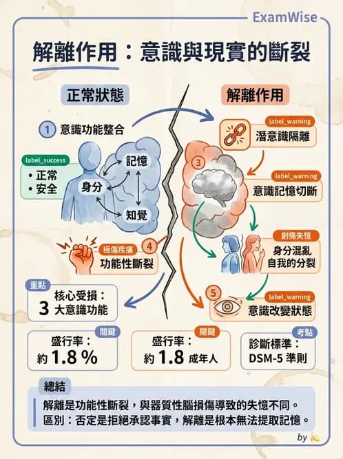 護理師 - 焦慮症與壓力相關障礙 - AI 圖文解析預覽