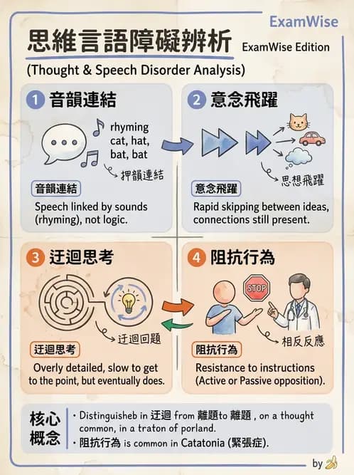 護理師 - 情感與思覺障礙綜合評估 - AI 圖文解析預覽
