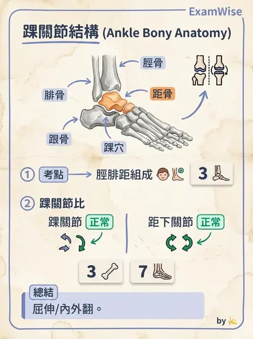 護理師 - 骨骼、肌肉系統 - AI 圖文解析預覽