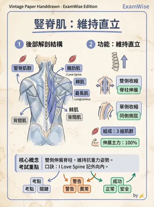 護理師 - 骨骼、肌肉系統 - AI 圖文解析預覽