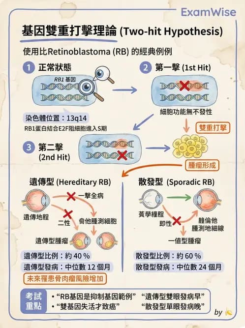 護理師 - 腫瘤及遺傳疾病 - AI 圖文解析預覽