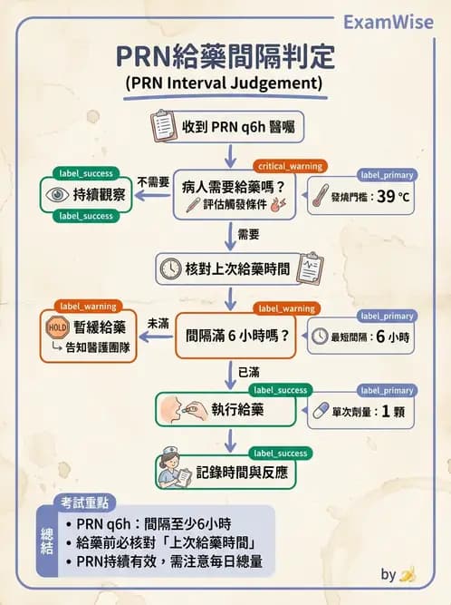 護理師 - 給藥原則與口服給藥 - AI 圖文解析預覽