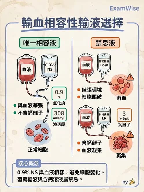 護理師 - 輸血與藥物計算 - AI 圖文解析預覽