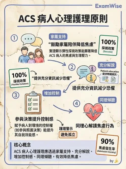 護理師 - 治療性溝通與護病關係 - AI 圖文解析預覽