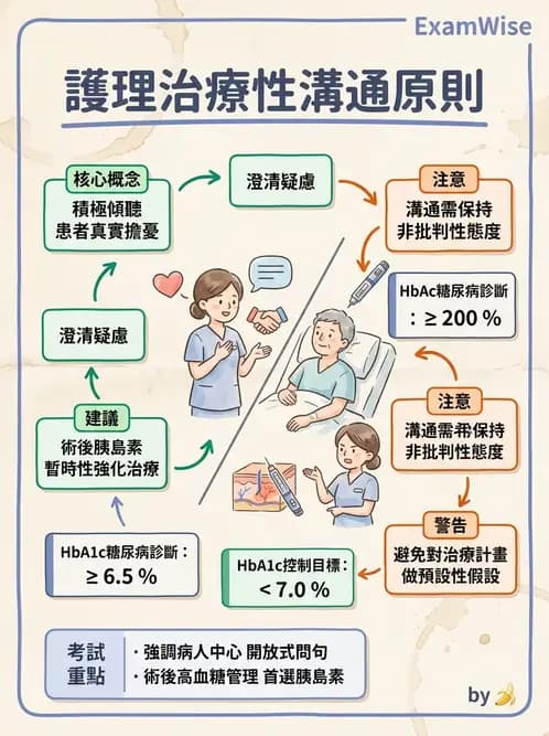 護理師 - 糖尿病基礎與藥物治療 - AI 圖文解析預覽