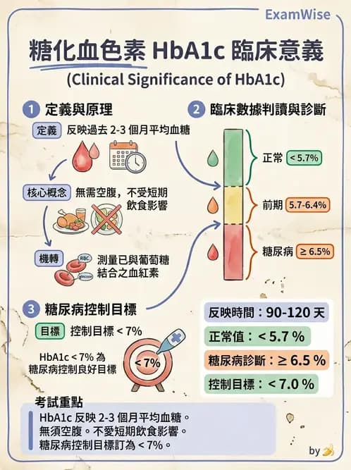護理師 - 糖尿病基礎與藥物治療 - AI 圖文解析預覽