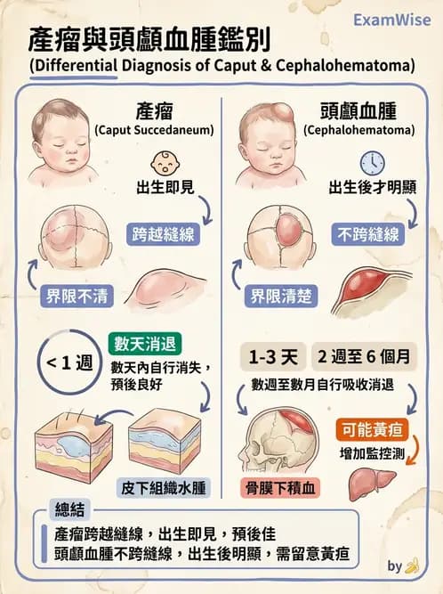 護理師 - 新生兒評估與生理特徵 - AI 圖文解析預覽
