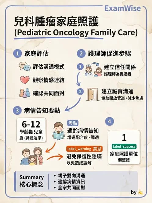 護理師 - 兒童心理與特殊照護 - AI 圖文解析預覽