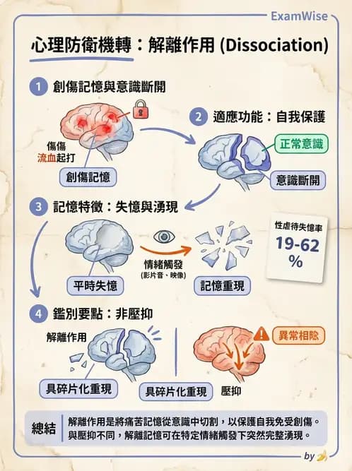 護理師 - 焦慮症與壓力相關障礙 - AI 圖文解析預覽