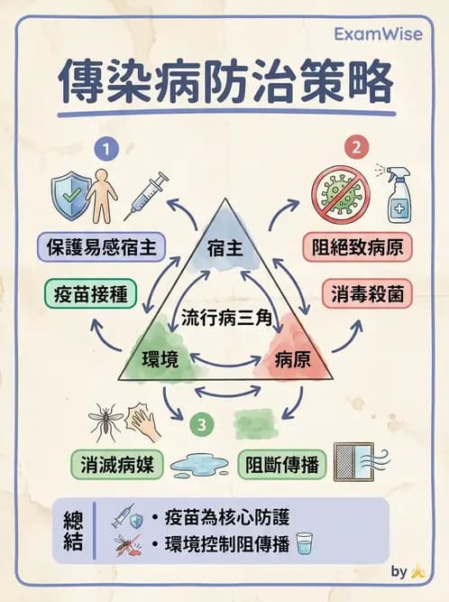 護理師 - 傳染病防治與護理 - AI 圖文解析預覽