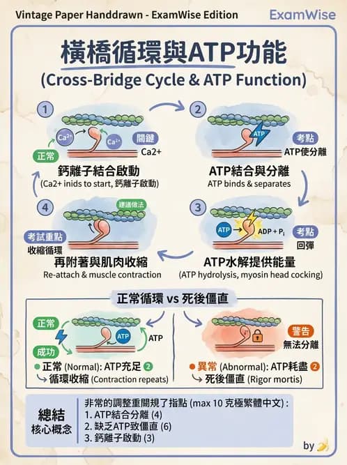 物治 - 肌肉收縮與纖維特性 - AI 圖文解析預覽