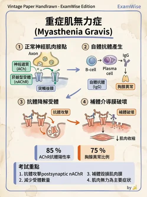物治 - 神經系統生理 - AI 圖文解析預覽