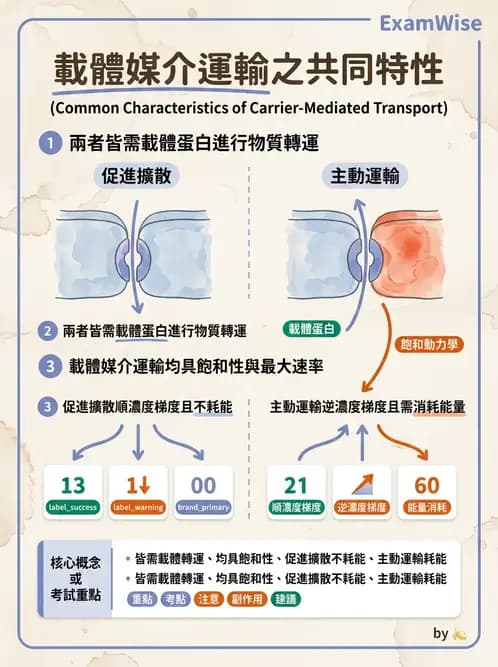物治 - 消化泌尿系統生理 - AI 圖文解析預覽