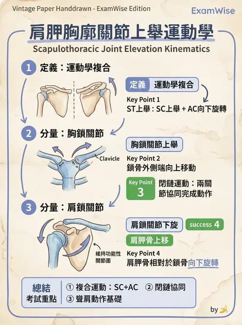 物治 - 肩關節複合體生物力學 - AI 圖文解析預覽