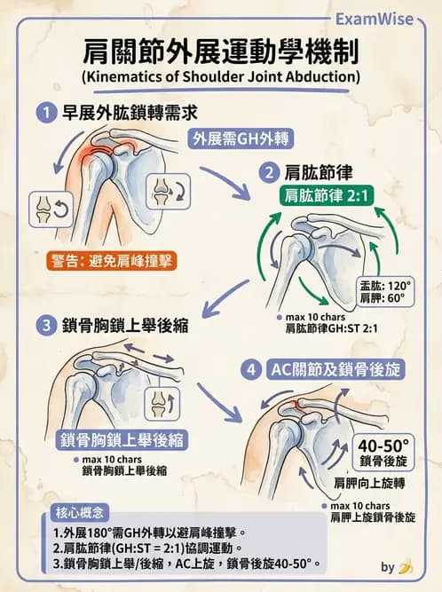 物治 - 肩關節複合體生物力學 - AI 圖文解析預覽