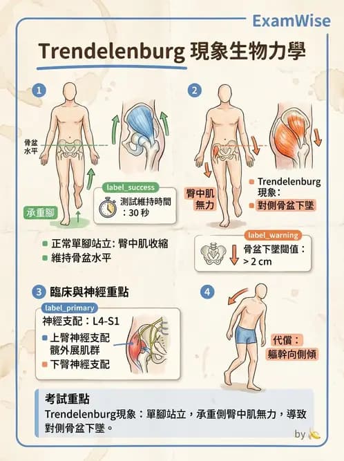 物治 - 髖關節肌動學與生物力學 - AI 圖文解析預覽